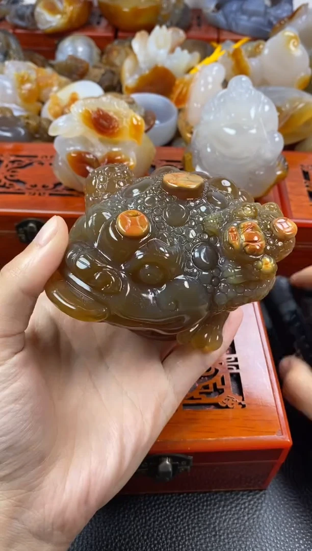 玛瑙/玉髓摆件未镶嵌1