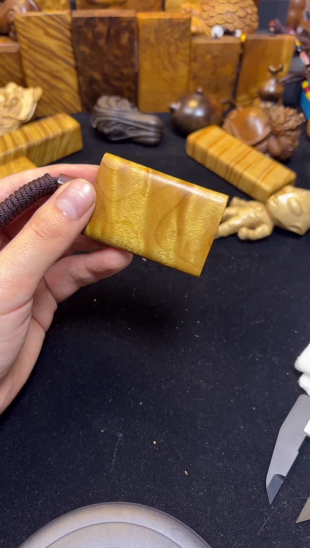 【闪购商品】楠木（金丝楠）其他无事牌20