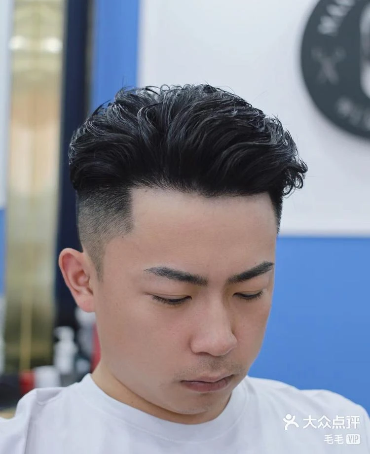 三七分、侧背、微分碎盖（成型发）到手可直接佩戴 男士 假发 补发片