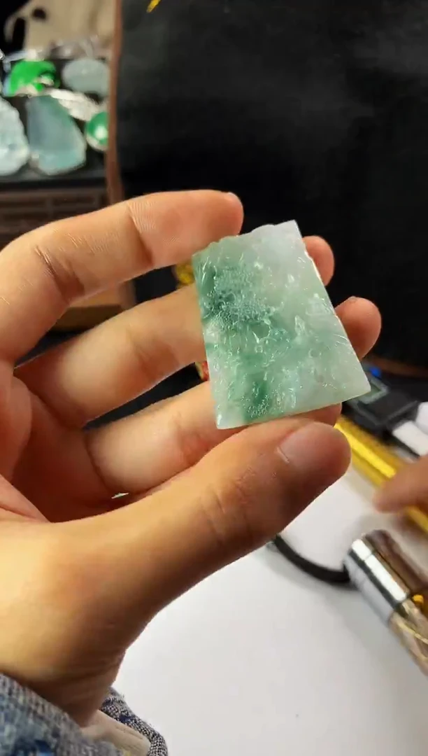 未镶嵌定制翡翠S毛货不退不换