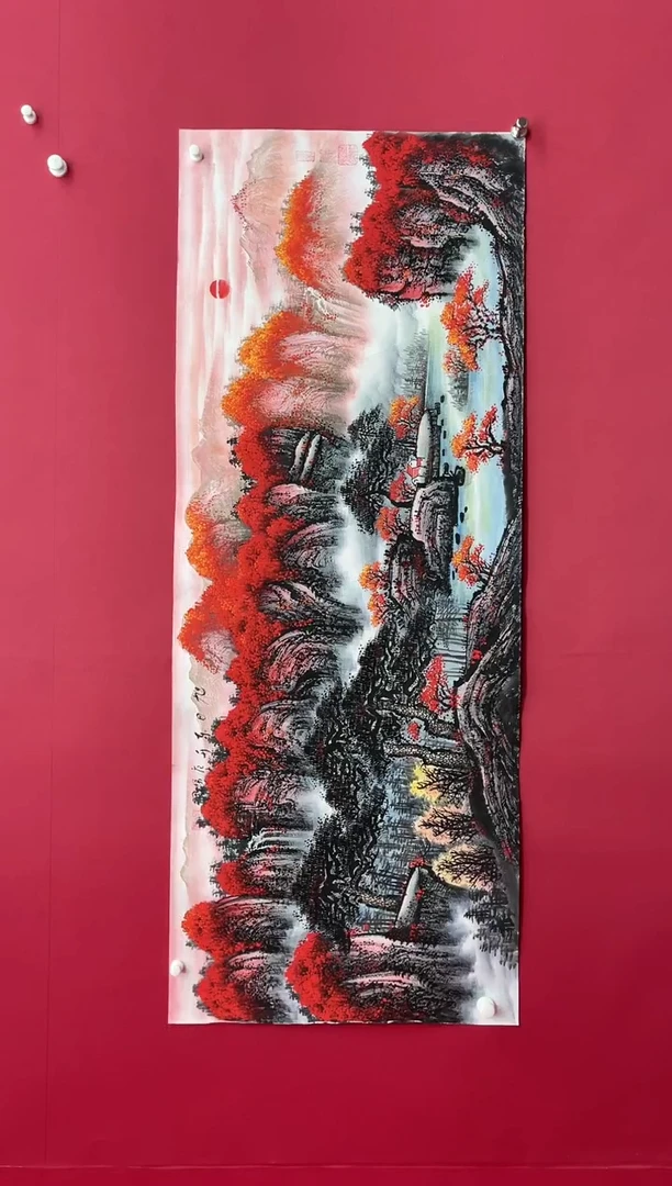 【闪购商品】国画吴-小六尺山水/无框/W