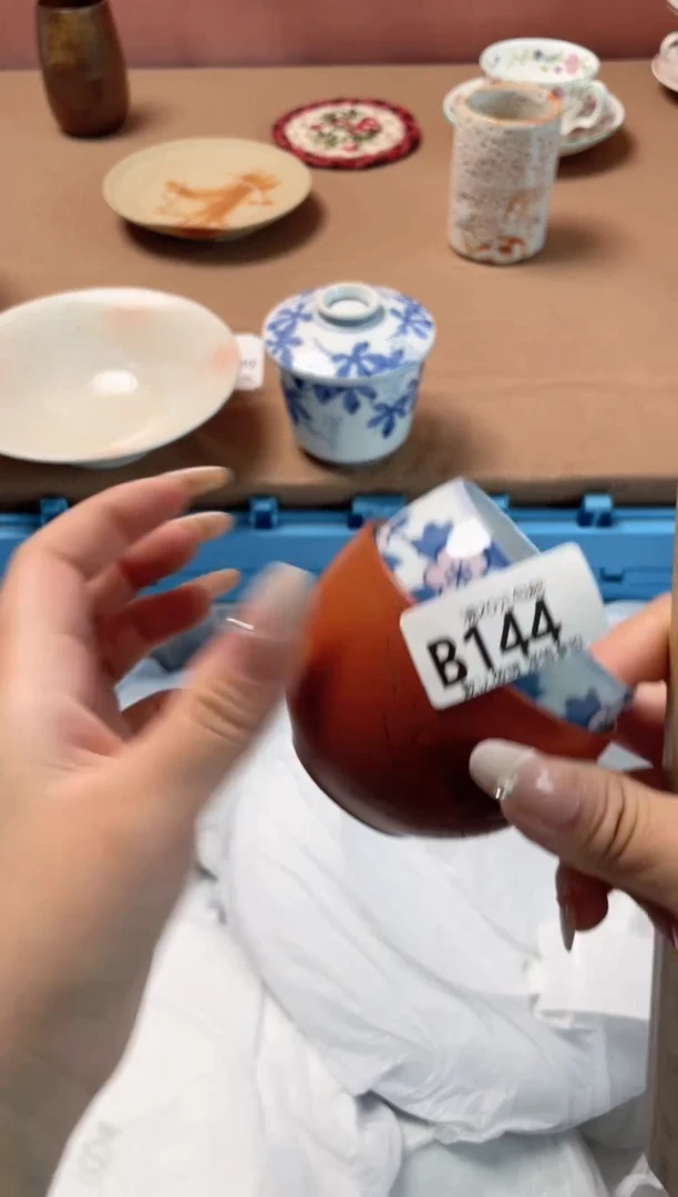 瓷片七**风瓷器瓷器B144