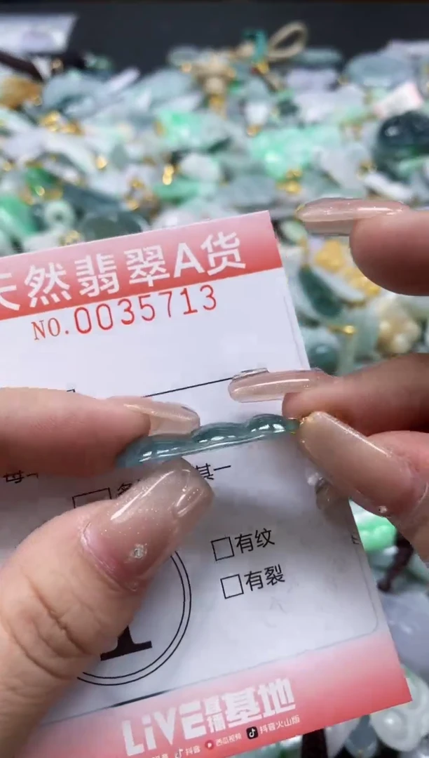 翡翠未镶嵌颈饰闪购0035713