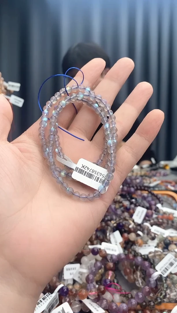 【闪购商品】长石手链未镶嵌灰月光