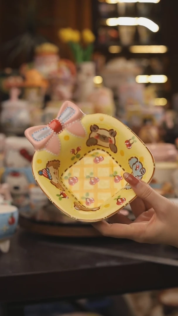 景德镇釉下彩绘设计师款式陶瓷