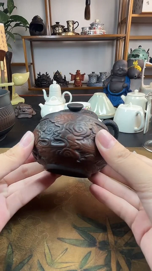 清仓特价福利紫陶主人杯