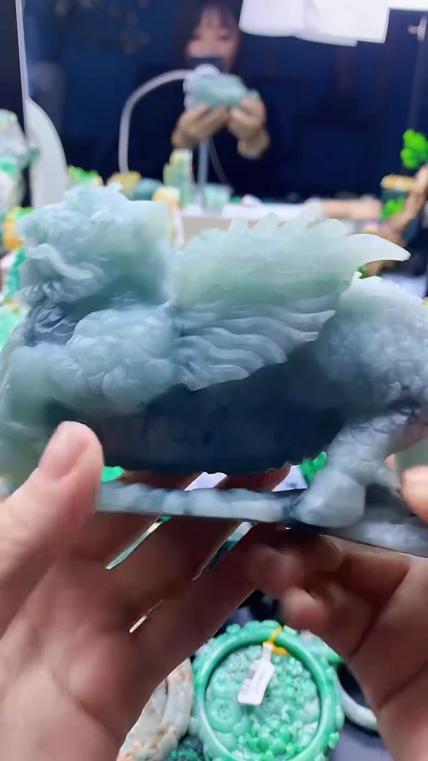 颈饰未镶嵌翡翠五**人天然缅甸a货翡翠