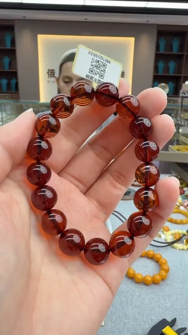 手链琥珀未镶嵌531秒拍号 假一罚三