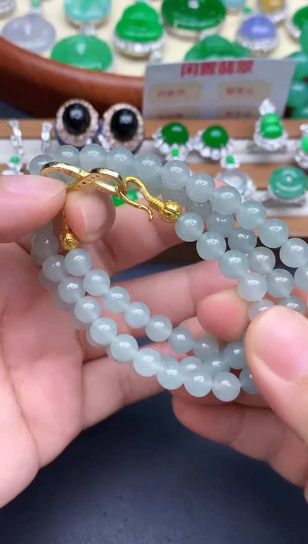 颈饰未镶嵌翡翠157-中国好珍宝