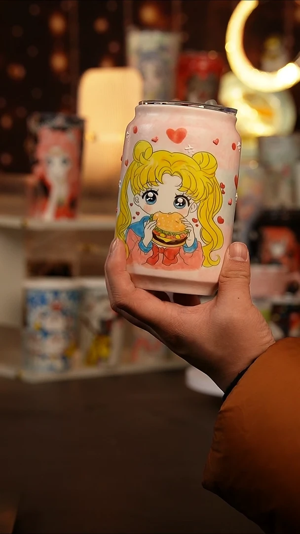 （玉泥）景德镇手工手绘文创陶瓷杯