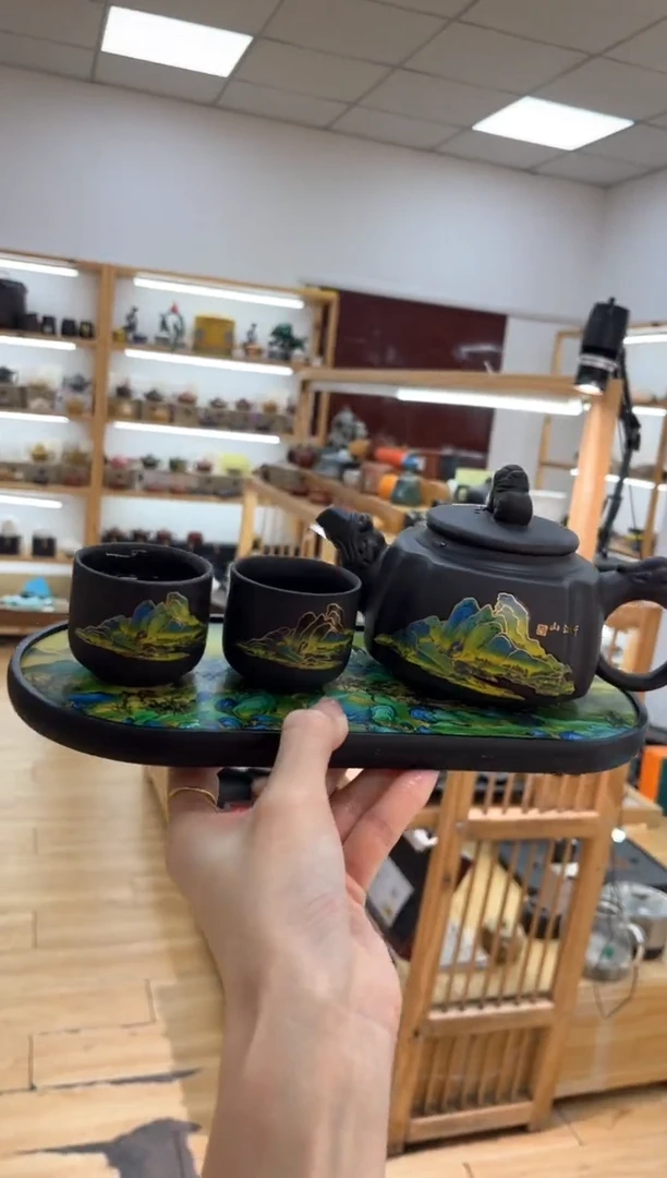 【闪购商品】紫砂茶壶大白茶具高端紫砂