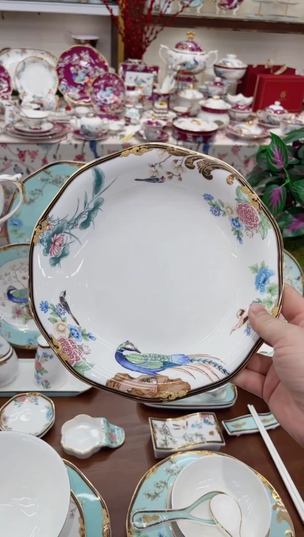 36%以上骨粉骨瓷8英寸汤盘