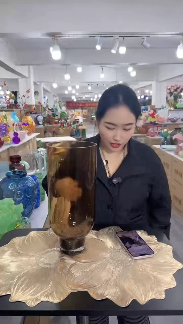 【闪购商品】琉璃昕洋花器I-品8
