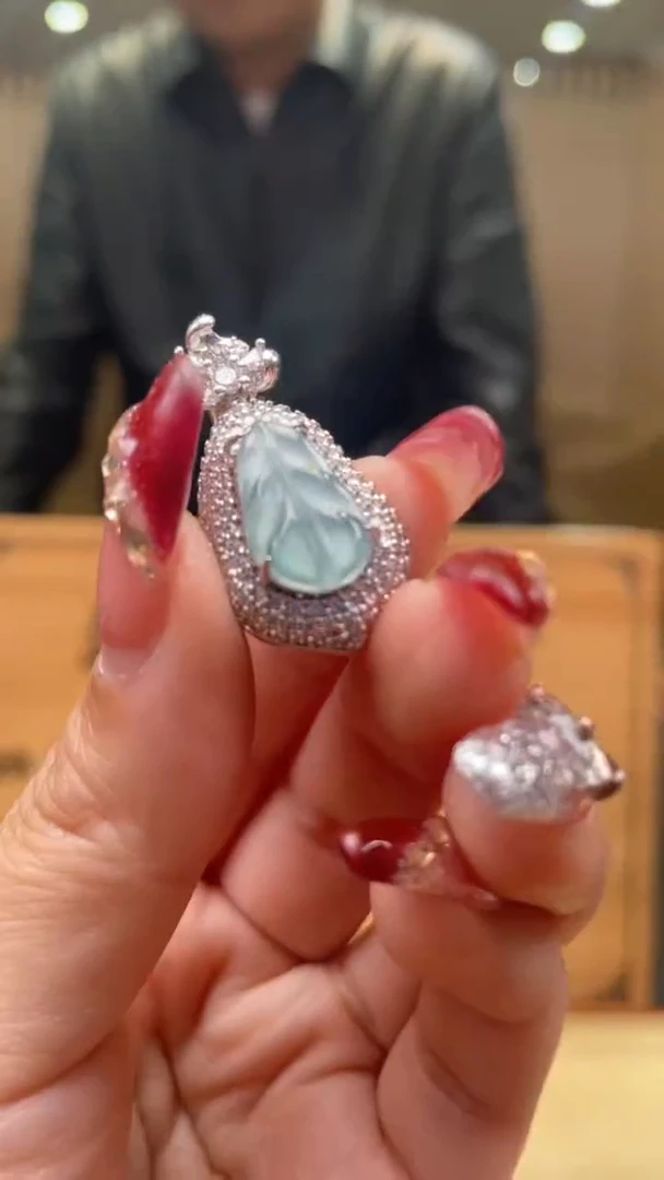 【闪购商品】翡翠颈饰未镶嵌      *A26 (只发一件)