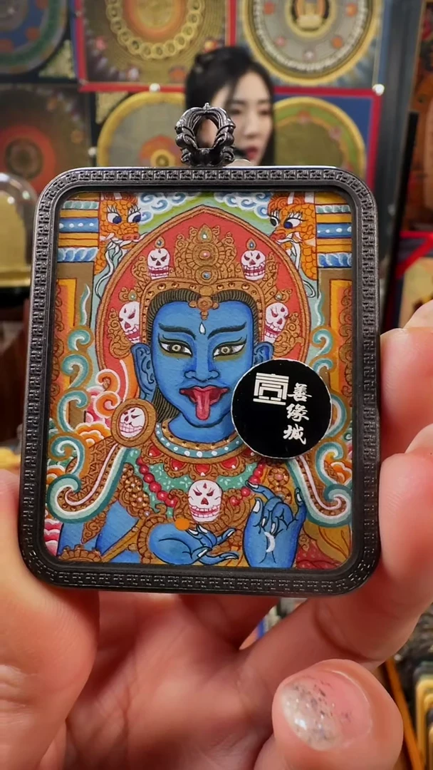 【闪购商品】吊坠壹善缘城手绘唐卡新春大促扎基