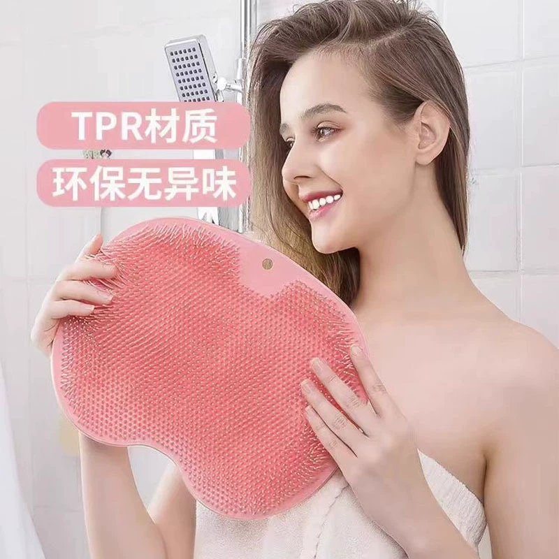 洗脚搓脚神器懒人刷脚足底按摩垫子家用浴室搓脚垫防滑洗脚带吸盘