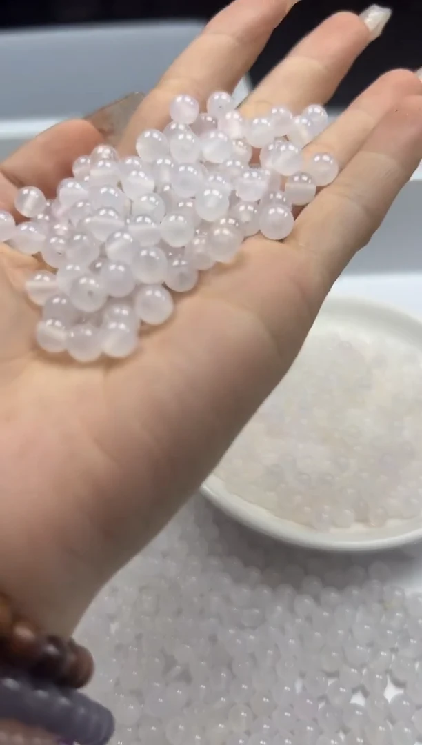 南红玛瑙未镶嵌颈饰w327荔枝冻6mm*50颗