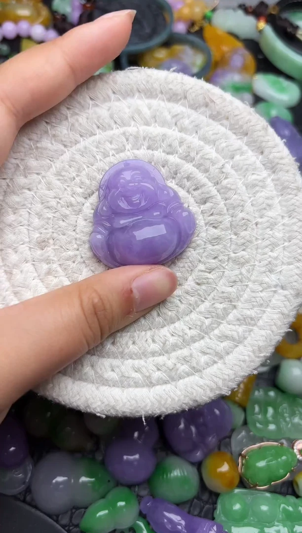 颈饰未镶嵌翡翠缅甸翡翠吊坠