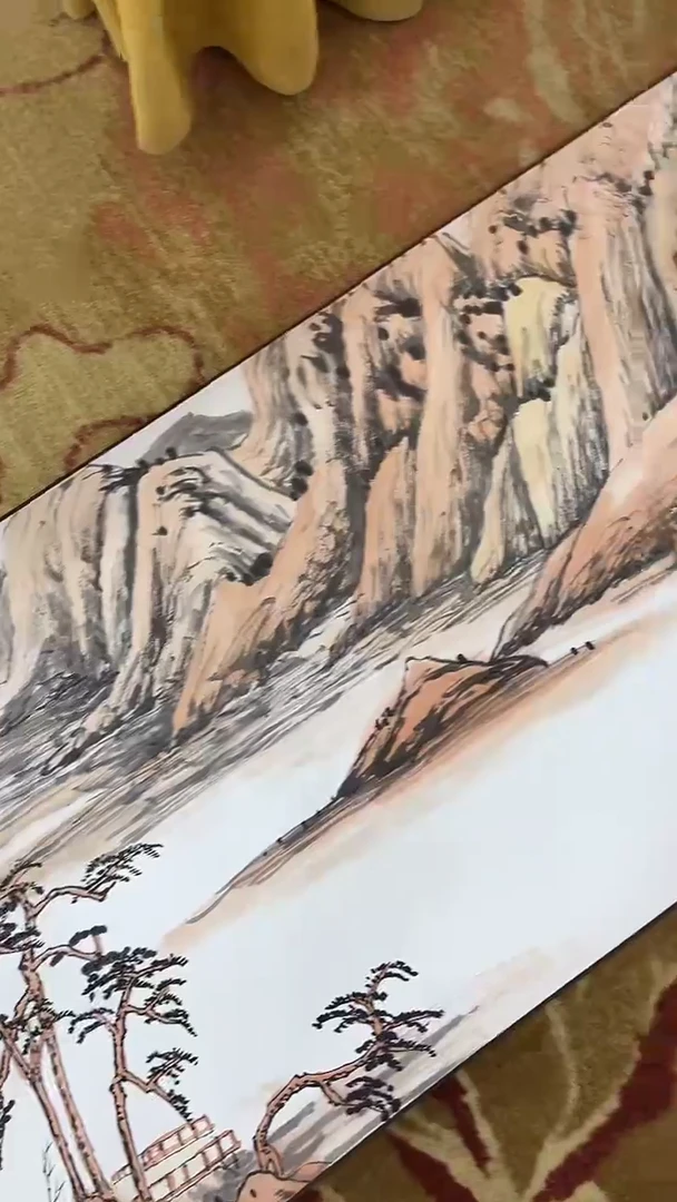 【闪购商品】书法孔苦奔-富春山居图