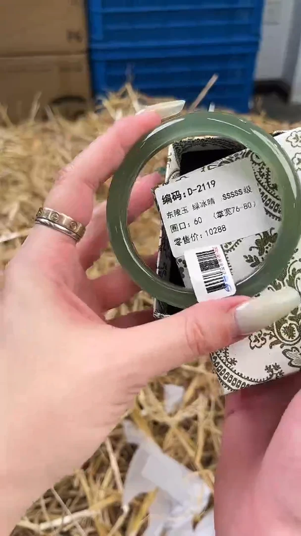 未镶嵌手镯石英质玉D-2119