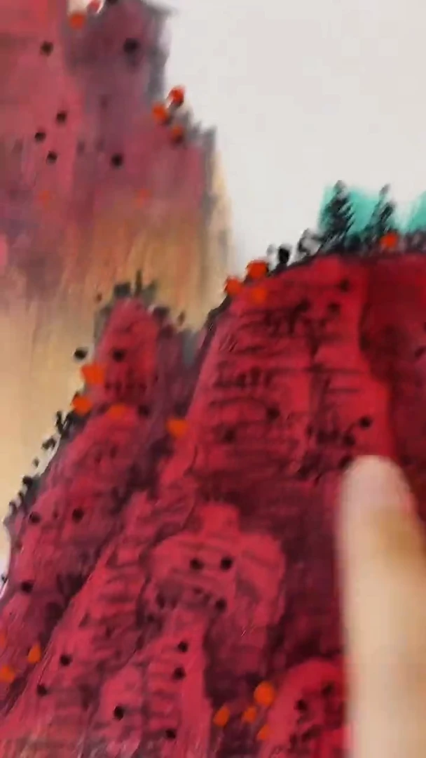 国画王炳杰手绘绘画作品12-5