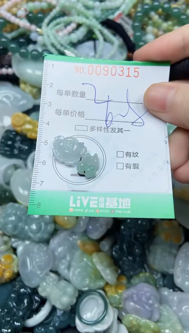 颈饰未镶嵌翡翠闪购0090315