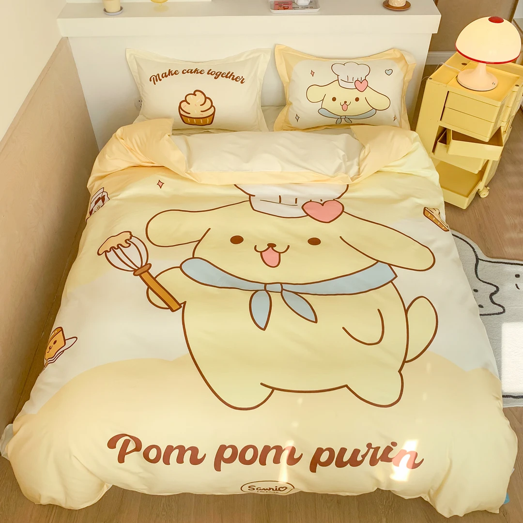 富士商店【套件三全棉印花】卡通可爱大IP全棉百百棉套件