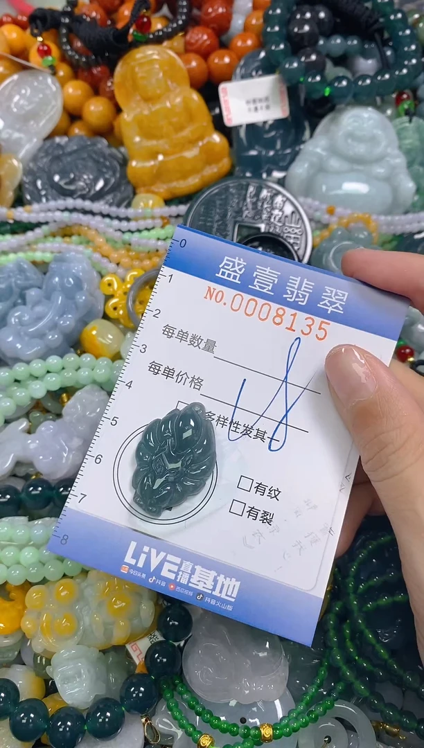 颈饰未镶嵌翡翠闪购0008135