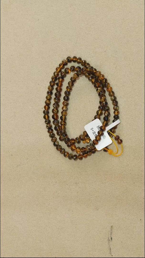 手链琥珀未镶嵌5m20-86