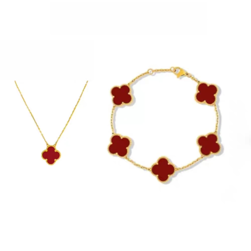 金色红女DIY手链/项链