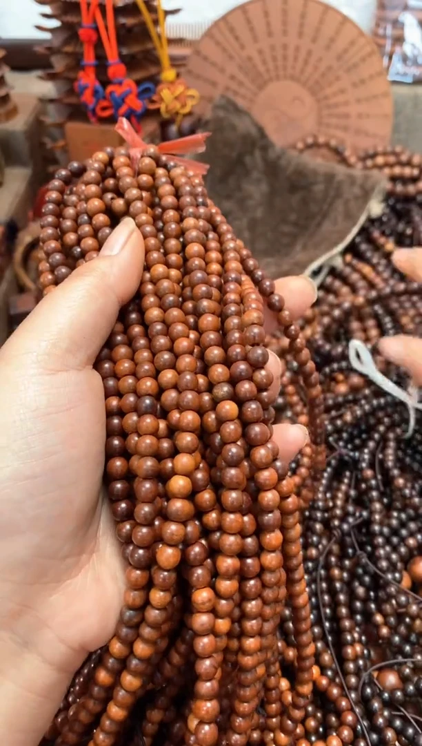 【闪购商品】木枣木108 0.6手串随机发