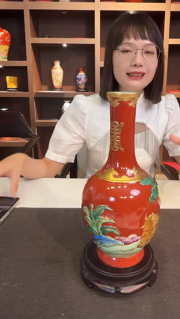 摆件景德镇陶瓷何平窑0905