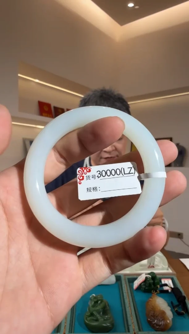 和田玉手镯未镶嵌LZ58.3