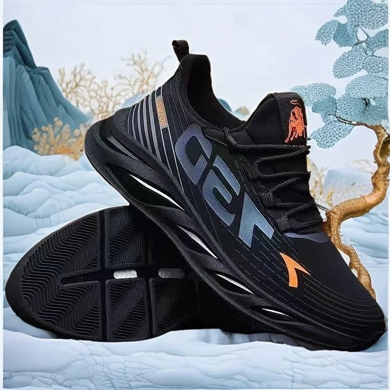 2025春秋新款男士经典百搭软底休闲透气防臭耐磨运动鞋