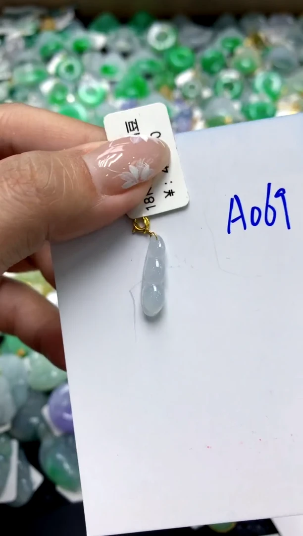 【闪购商品】翡翠颈饰18K金镶嵌111111111111111111