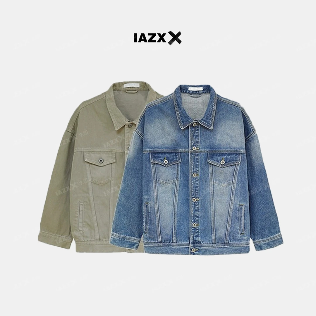 IAZXX「 曼波 」廓形宽松休闲牛仔服