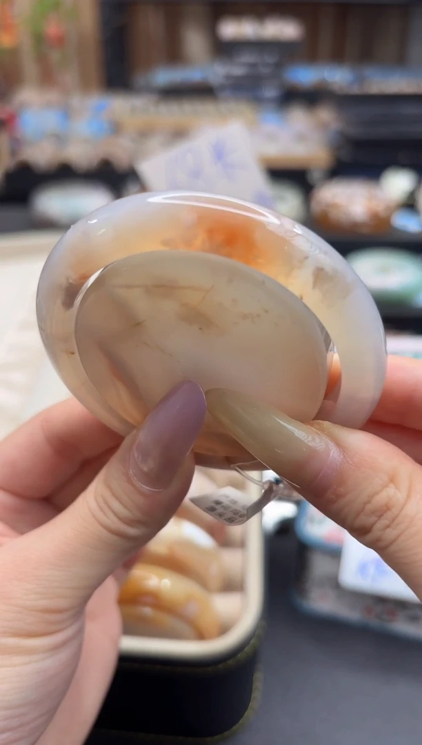 未镶嵌手镯石英质玉C477(54圈赠送镯心)