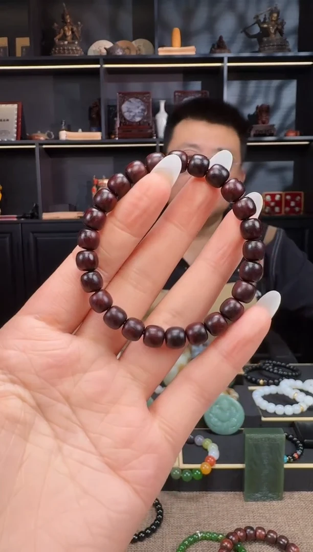 小叶紫檀手串/手链8mm老型手串