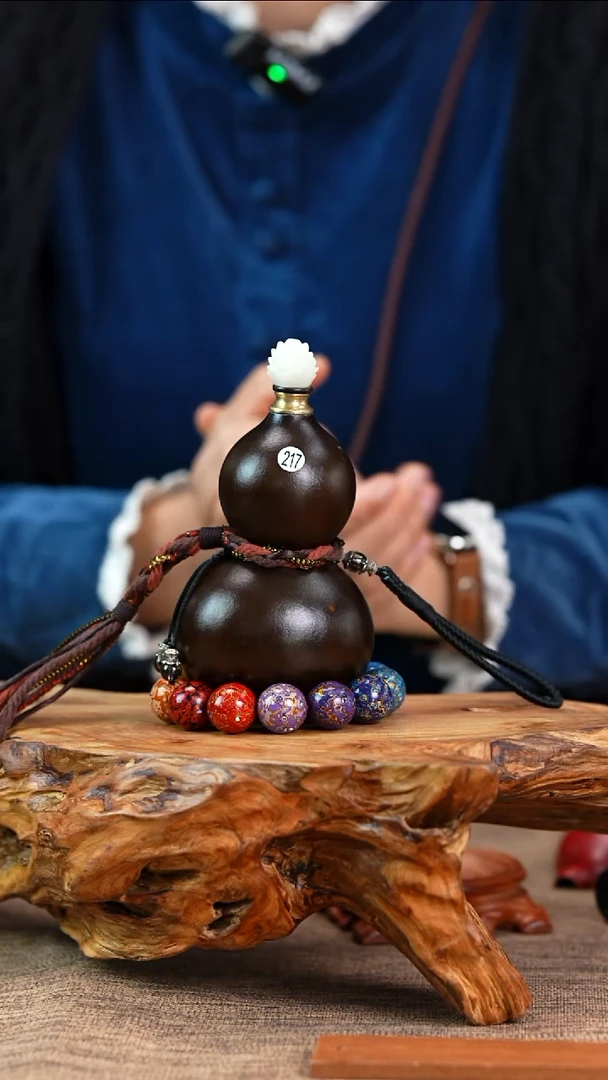 【闪购商品】217—光岳葫天然大漆酒葫芦不含漆珠