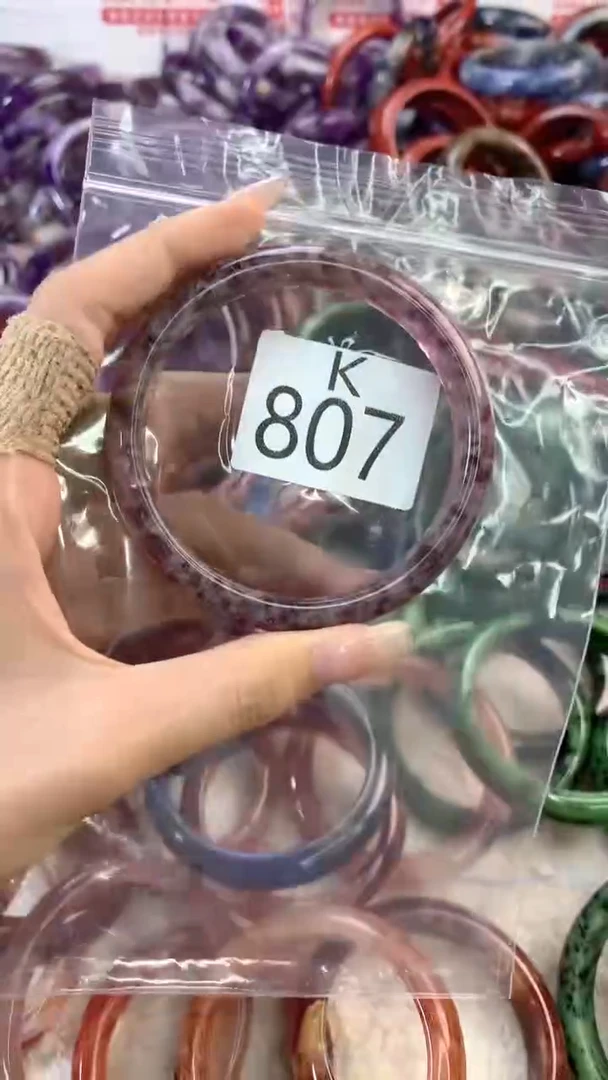 水晶手镯K未镶嵌水晶807-64