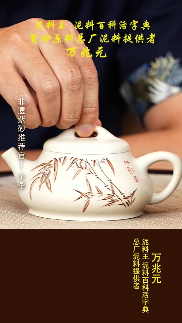 茶壶紫砂114 白玉段石瓢200cc