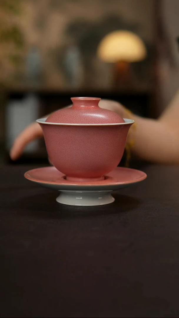 杯景德镇陶瓷杯碗柴烧多人