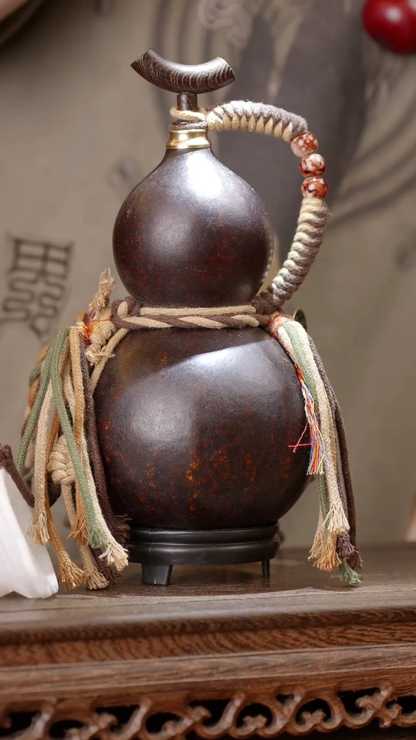 72号精品天然大漆酒葫芦一物一拍~