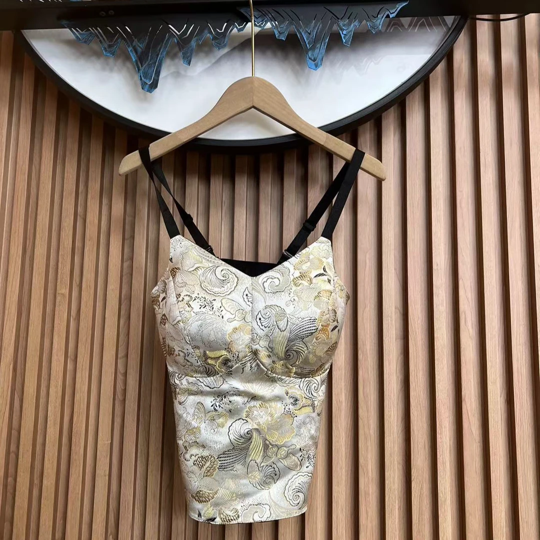 复古套装修身型气质轻职风打底时尚修身吊带时尚都市内衣6633