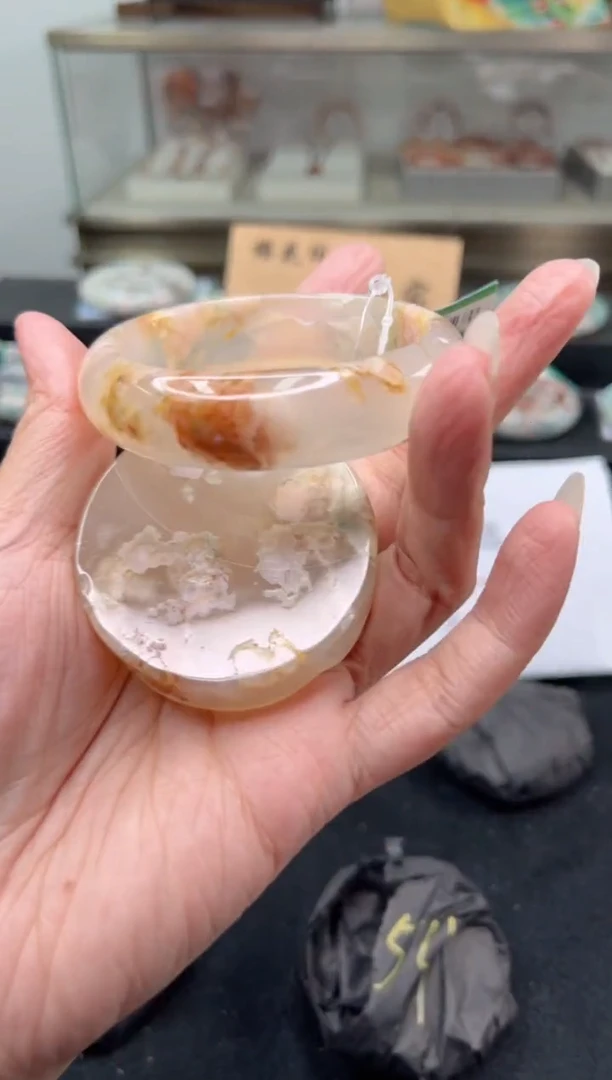 未镶嵌手镯石英质玉53圈口（赠品镯心）6658192