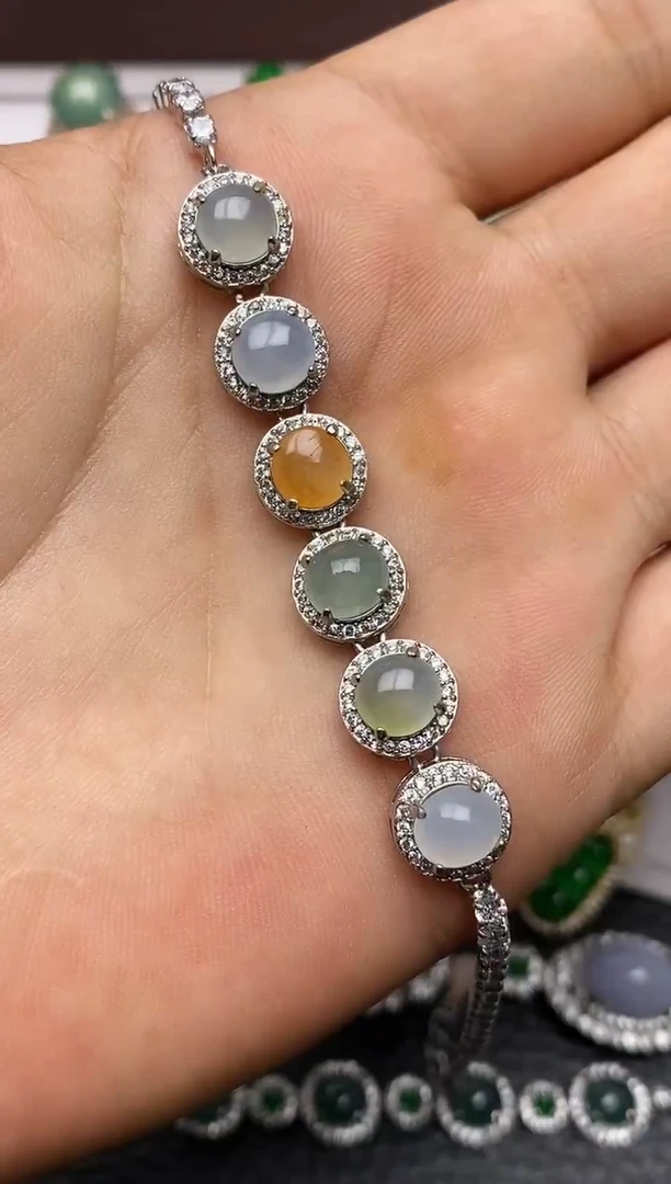 未镶嵌手链翡翠/0055