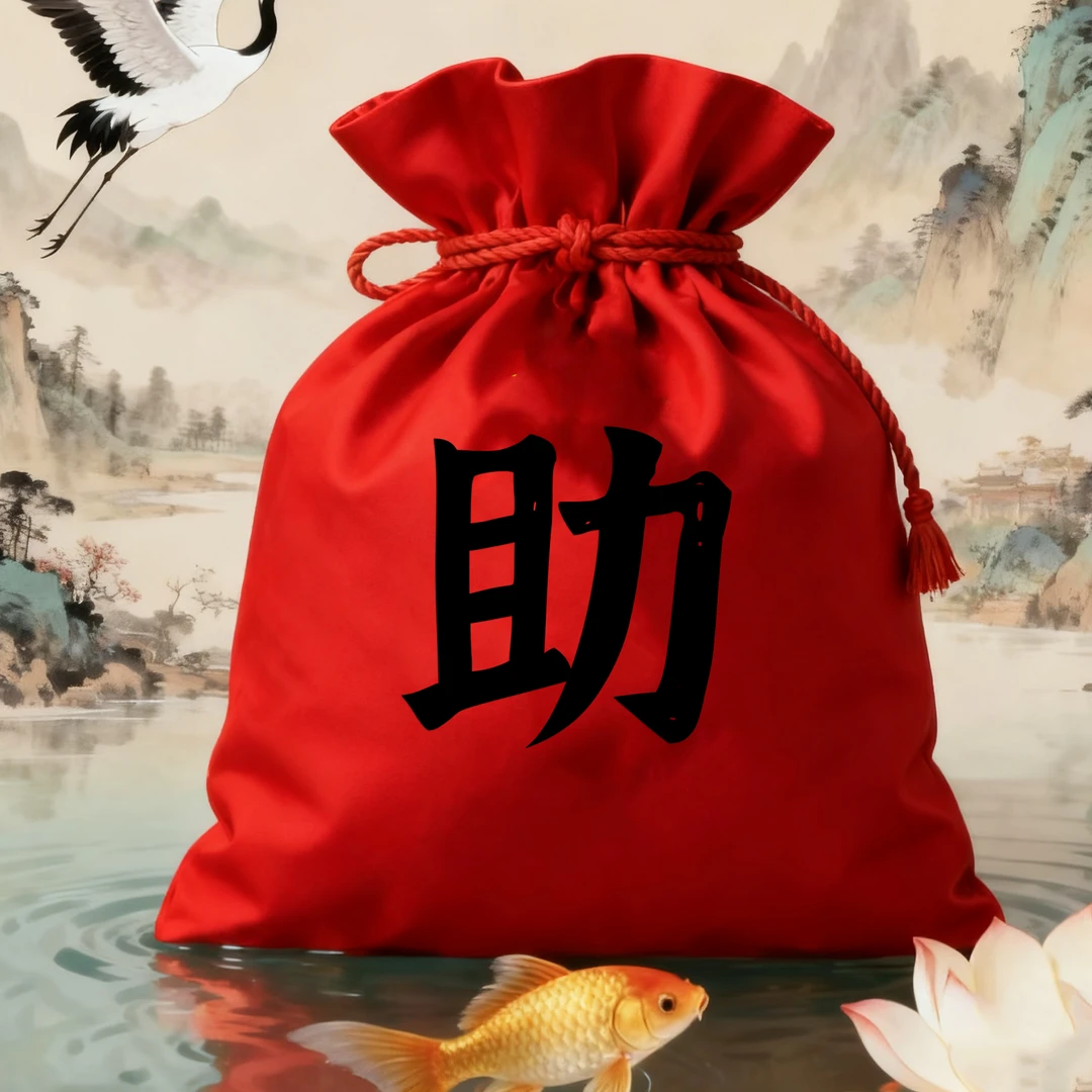 5号开韵桂人 生肖贴纸福卡1