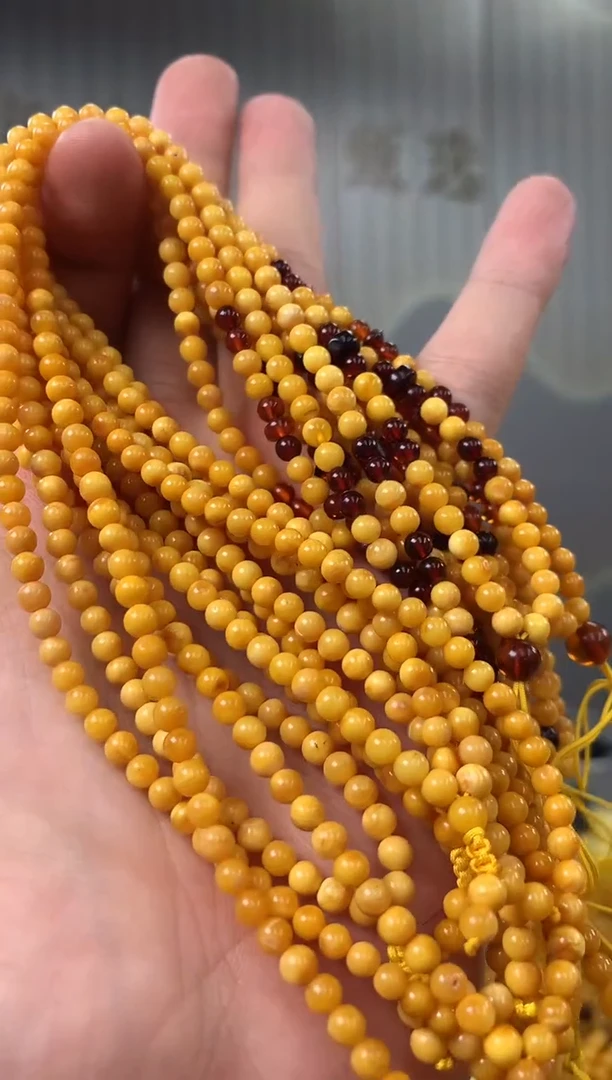 【闪购商品】琥珀裸石未镶嵌链子