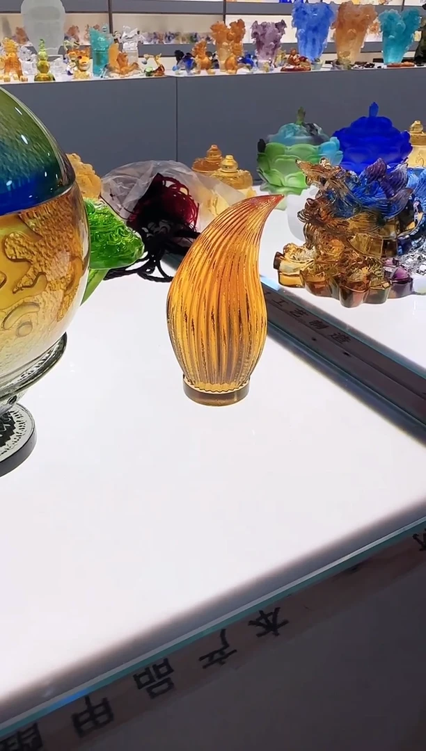 手工艺品琉璃笔下生辉