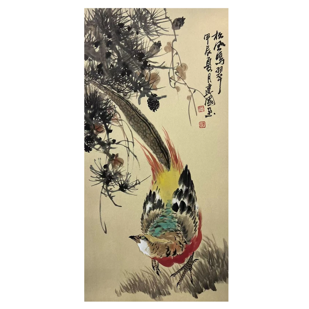 施老师写意花鸟国画作品